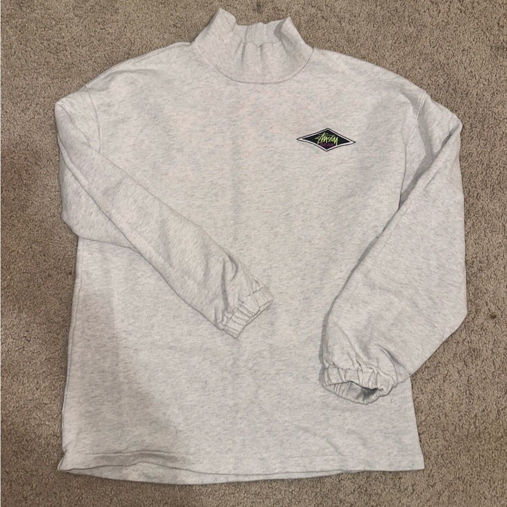 mock neck sweater